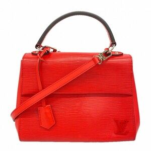 Louis Vuitton Epi Cluny BB Handbag M41337 Coquelicot 2-way bag for women